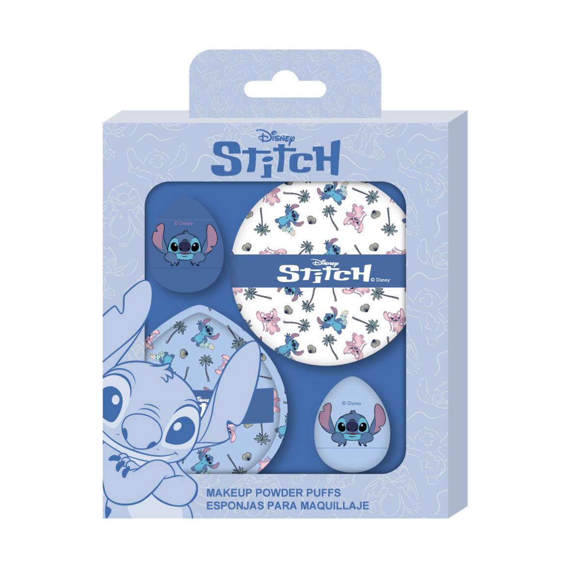 Stitch Makeup Svampe Blå (14,5 x 15 x 2 cm) | Stitch Sminketilbehør - Temashop