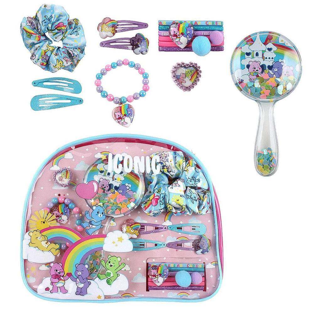 Care Bears Beauty Sæt Toilettaske (25 x 20,5 x 5 cm) | Krammebjørnene Toilettasker & Tilbehør - Temashop