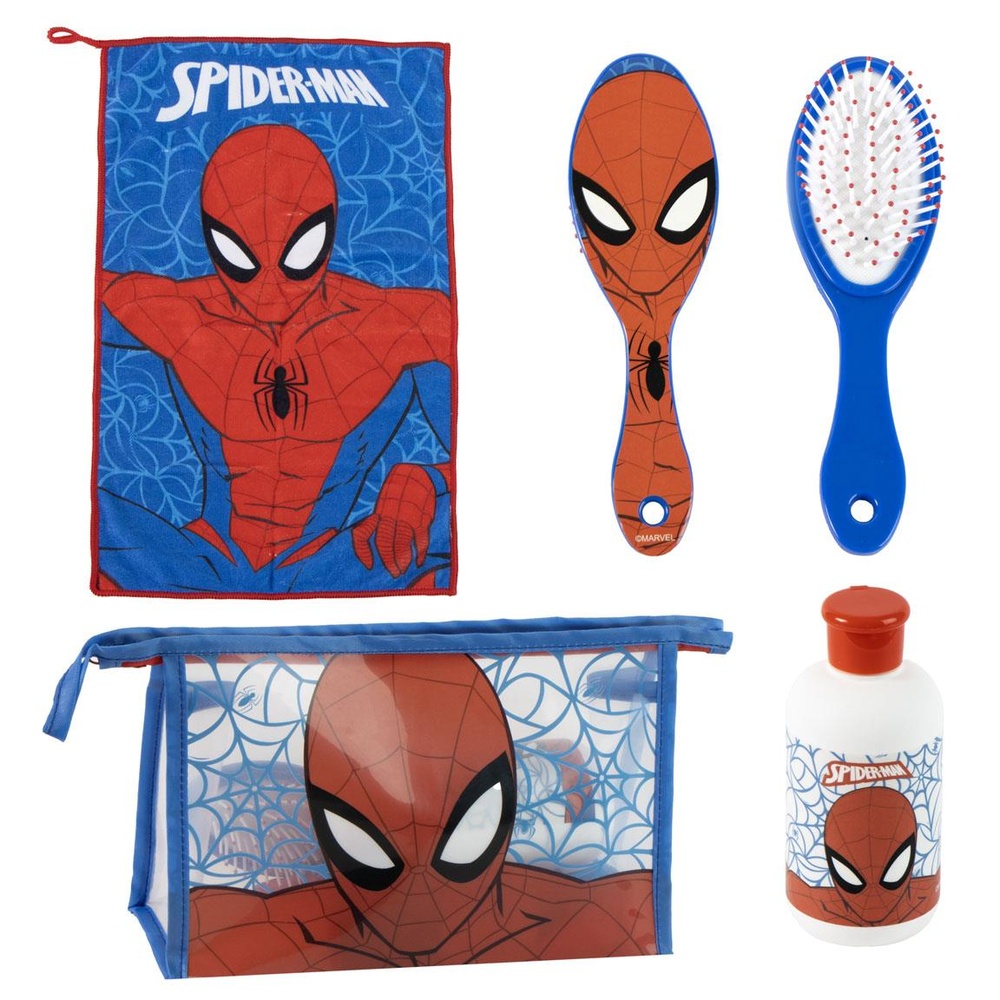 Spiderman Spindelvæv Toilettaske (23 x 15 x 8 cm) | Spider-Man Toilettasker & Tilbehør - Temashop