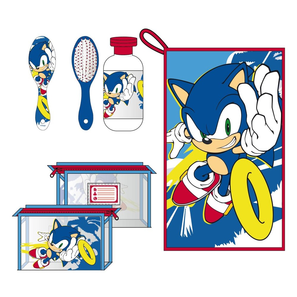 Sonic Toilettaske (23 x 15 x 8 cm) | Sonic Toilettasker & Tilbehør - Temashop