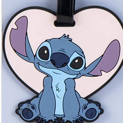 Lilo & Stitch Hjerte Kuffertmærke | Stitch Praktisk Til Hjemmet - Temashop