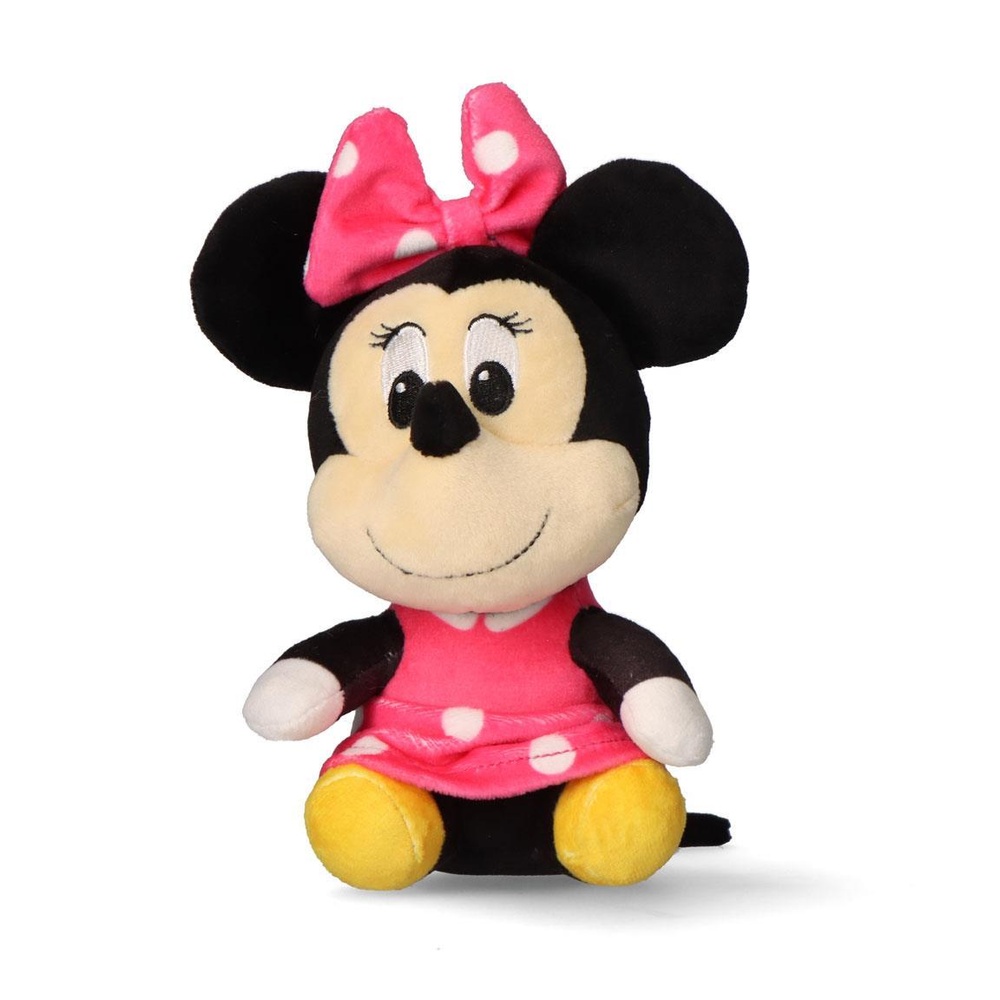 Minnie Mouse Plysbamse Taskeclip (9 x 12,5 x 6 cm) | Minnie Mouse Nøgleringe - Temashop