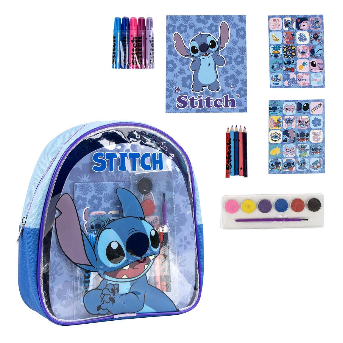 Stitch Farvelæg Selv Rygsæk Blå (23 x 22 x 7 cm) | Stitch Taske / Pung - Temashop