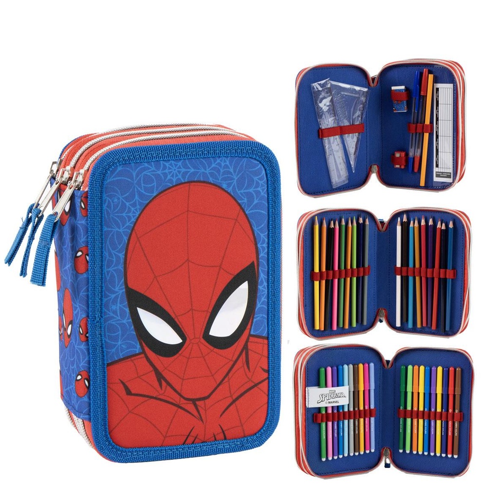 Spiderman Penalhus Med Tilbehør (12,5 x 19,5 x 6,5 cm) | Spider-Man Penalhuse - Temashop