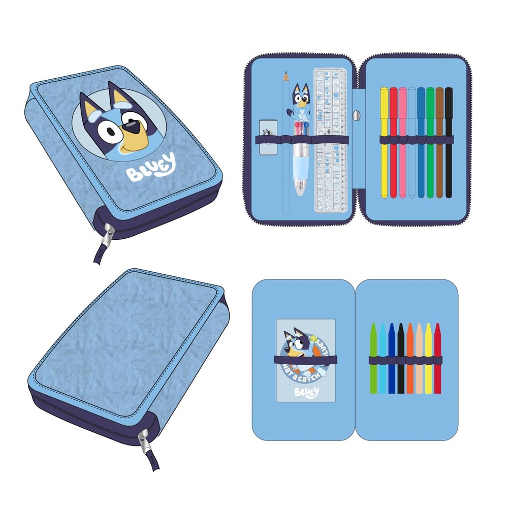 Bluey Penalhus Med Tilbehør (22,5 x 11,5 x 2 cm) | Bluey Penalhuse - Temashop