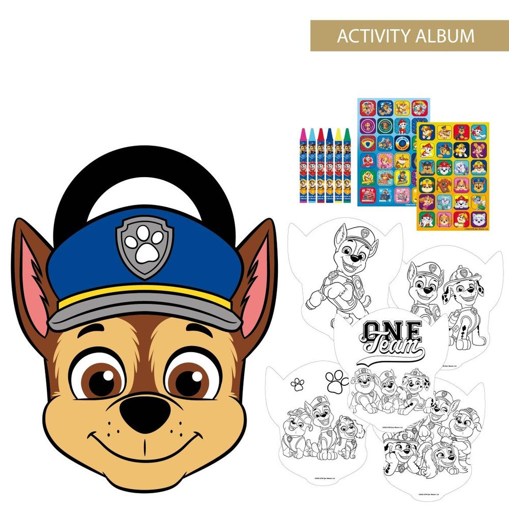 Paw Patrol Chase Aktivitetsbog (29 x 28 x 0,1 cm) | Paw Patrol Aktivitetssæt - Temashop