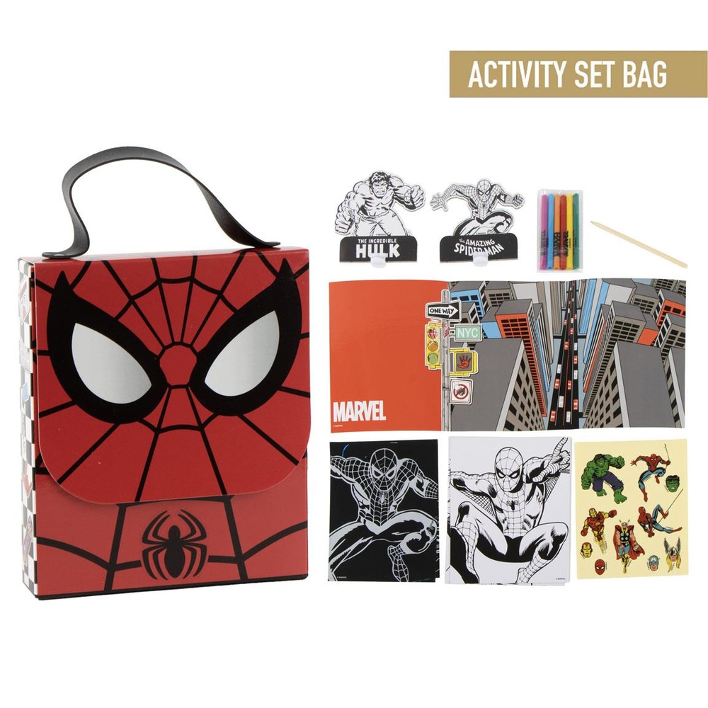 Spiderman® Farvelæg Selv Rygsæk