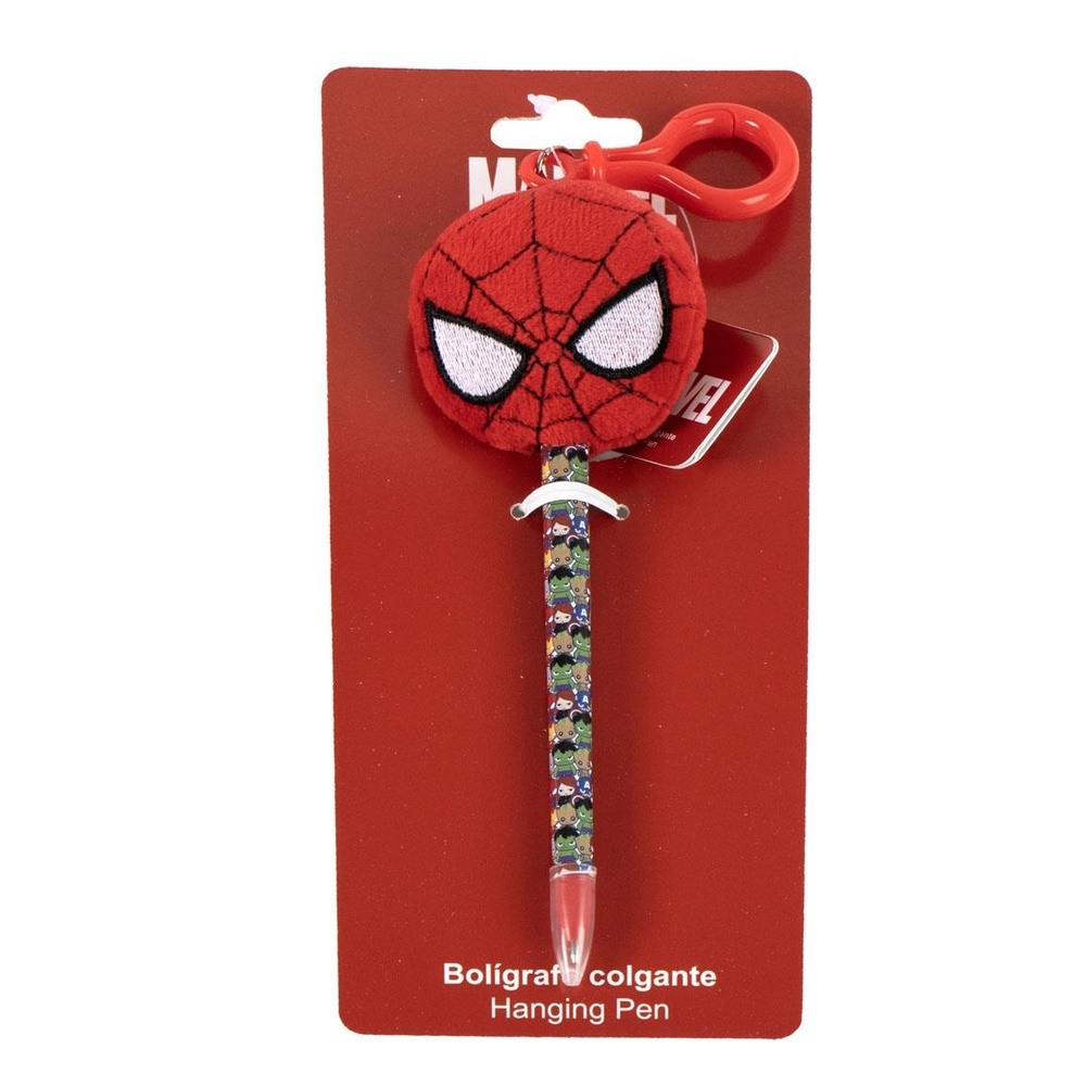 Spider-Man Hoved Kuglepen (10 x 22,5 x 3 cm) | Marvel Sjove Kontorartikler - Temashop