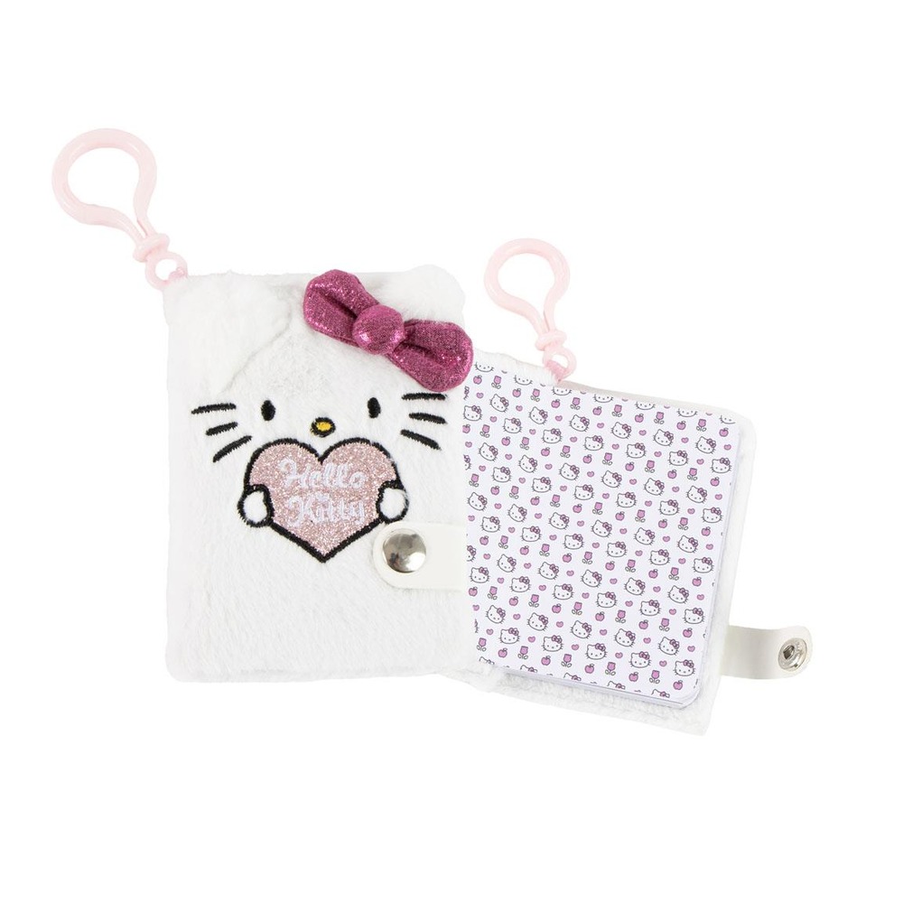 Hello Kitty Plys Notesbogsvedhæng (8 x 2,5 x 11 cm) | Hello Kitty Bøger - Temashop