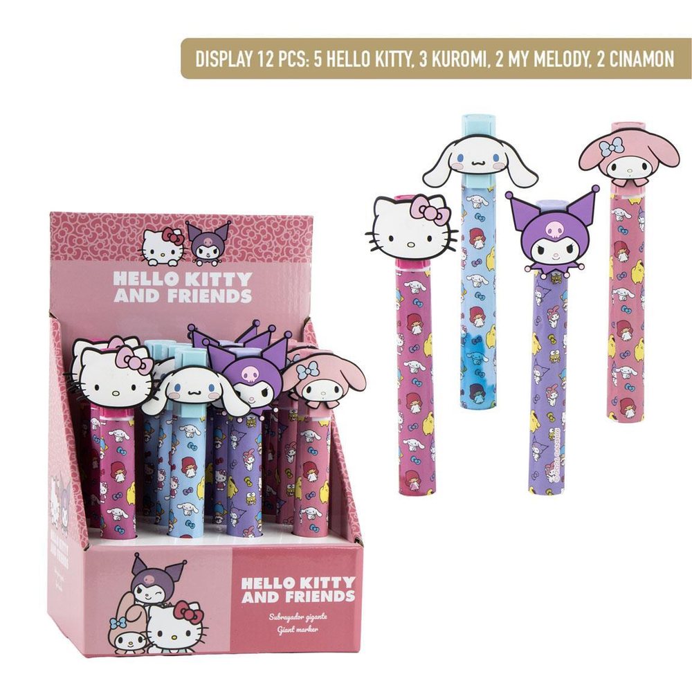 Hello Kitty Overstregningstusch | Hello Kitty Male- & Tegneudstyr - Temashop