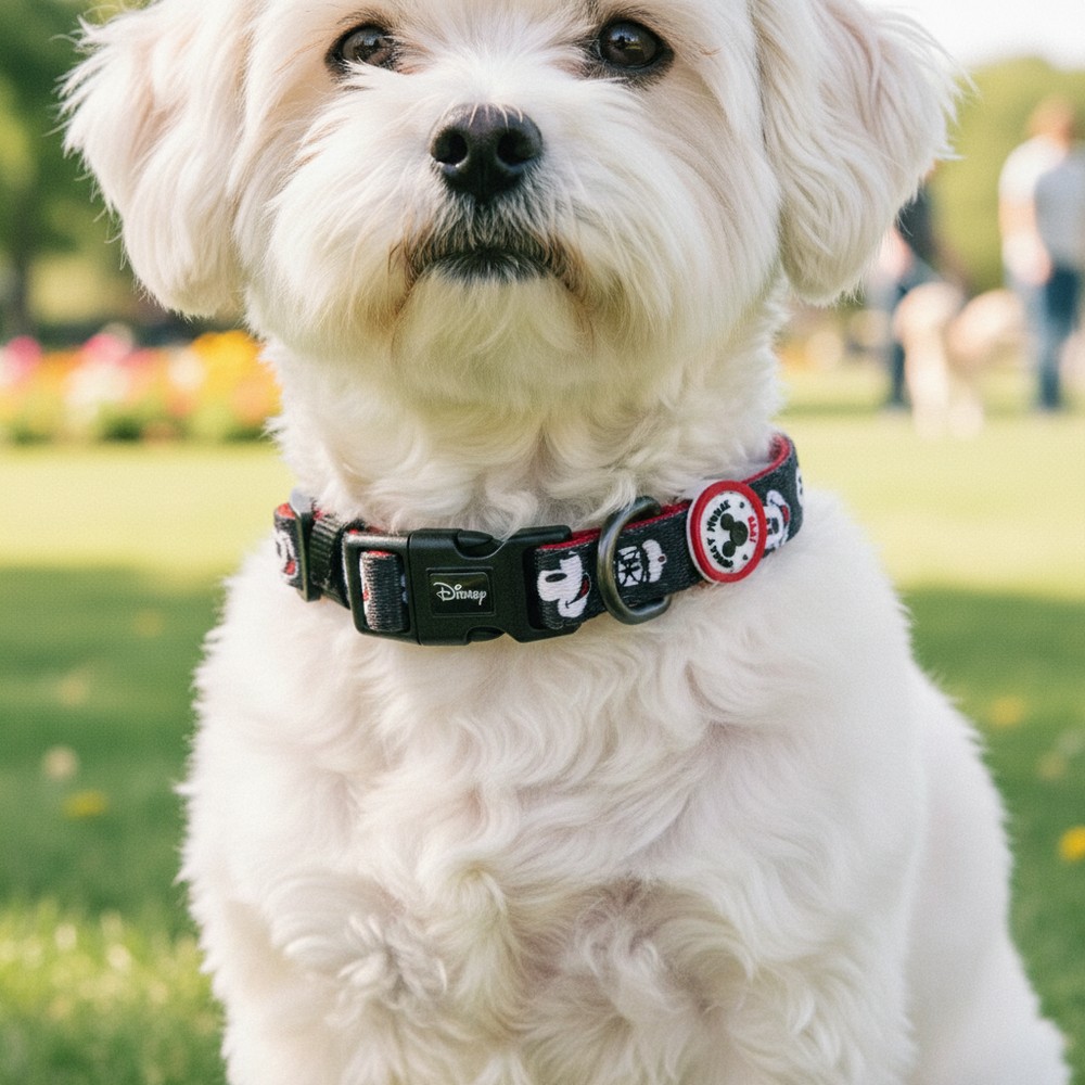 Mickey Mouse Hundehalsbånd | Mickey Mouse Kæledyrsudstyr - Temashop