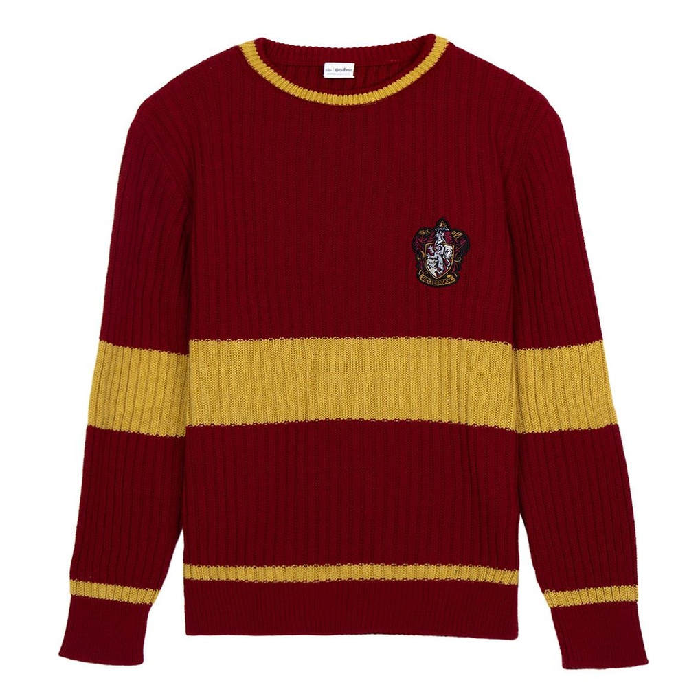 Harry Potter Gryffindor Strikket Sweater | Harry Potter Overdel - Temashop