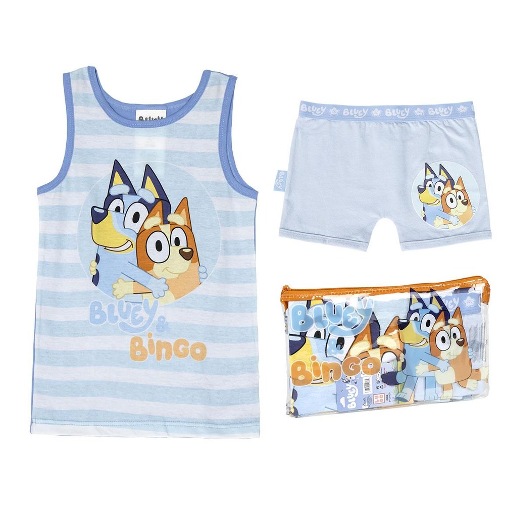 Bluey Bluey & Bingo Kort Pyjamas | Bluey Pyjamas - Temashop