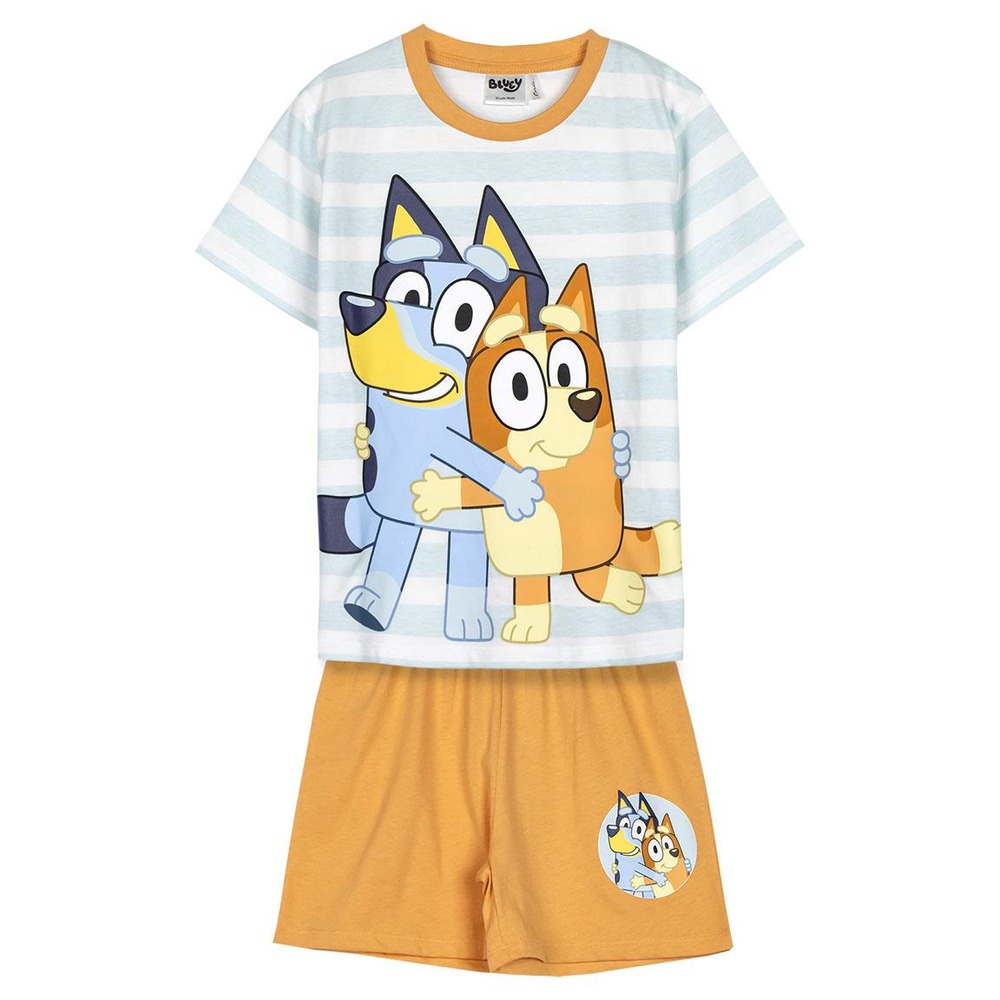 Bluey Bluey & Bingo Kort Pyjamas | Bluey Pyjamas - Temashop