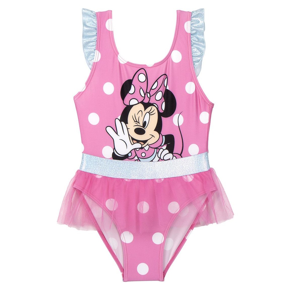 Minnie Mouse Prikket Badedragt | Minnie Mouse Badetøj - Temashop