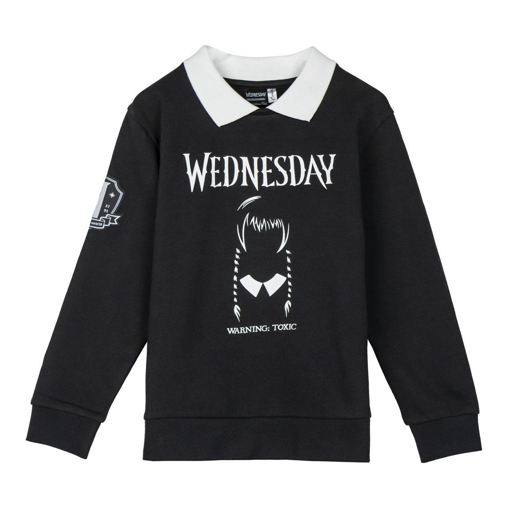 Wednesday Warning: Toxic Sweatshirt | Wednesday Overdel - Temashop