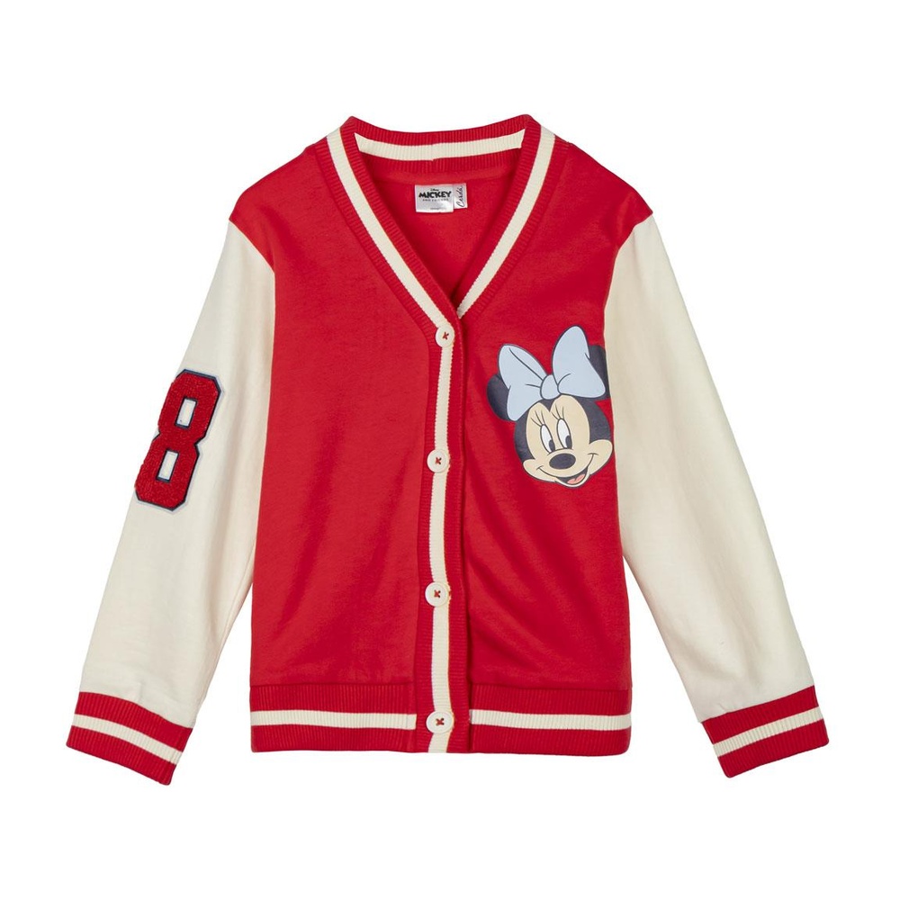 Minnie Mouse Baseball Jakke | Minnie Mouse Overdel - Temashop