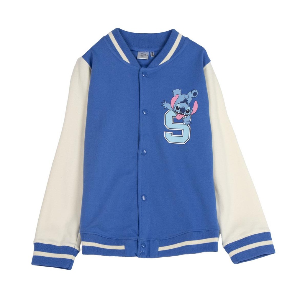 Stitch College Baseballjakke | Stitch Overdel - Temashop