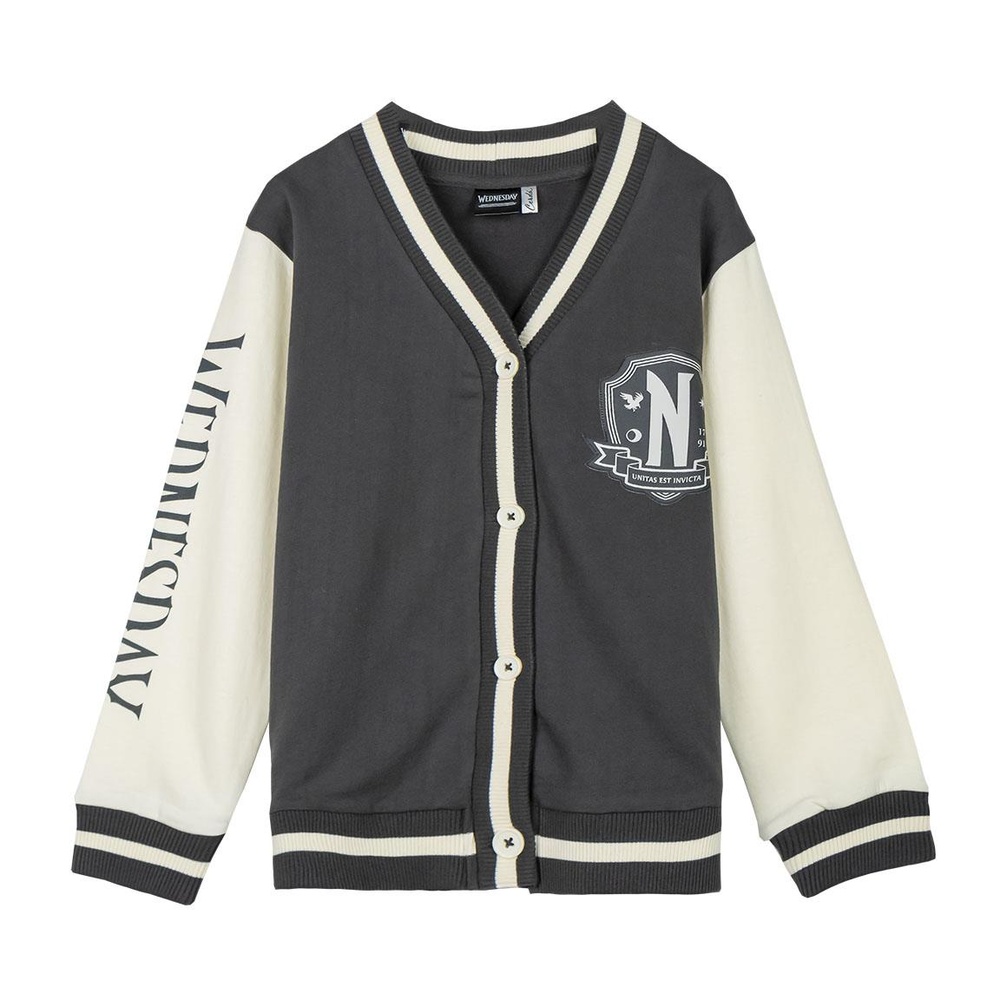 Wednesday Nevermore Akademi Baseballjakke | Wednesday Overdel - Temashop