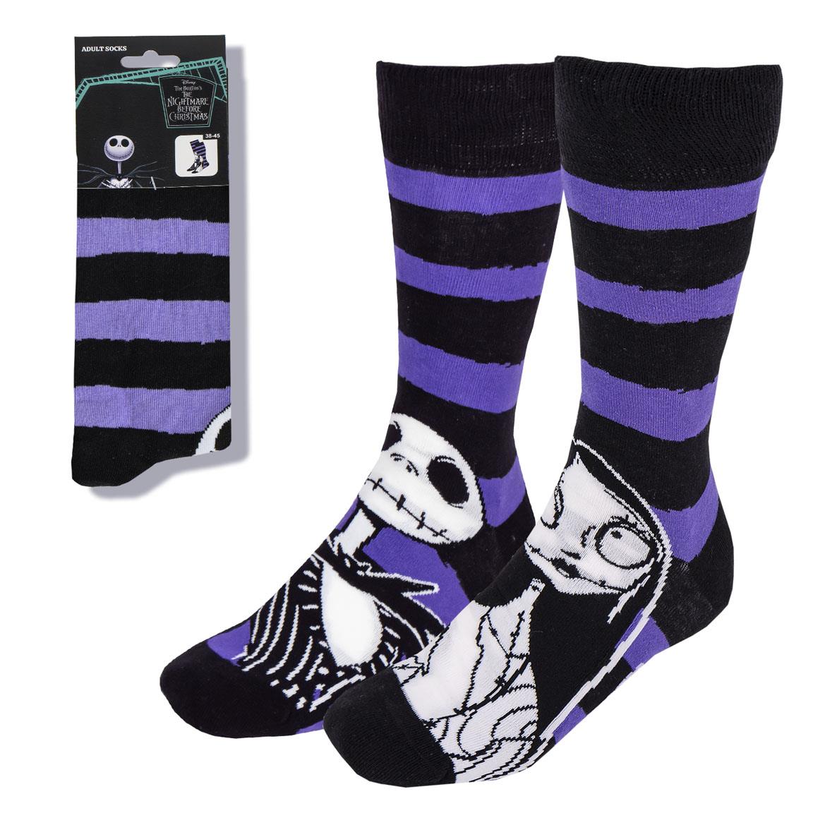 Nightmare Before Christmas® Jack & Sally Strømper
