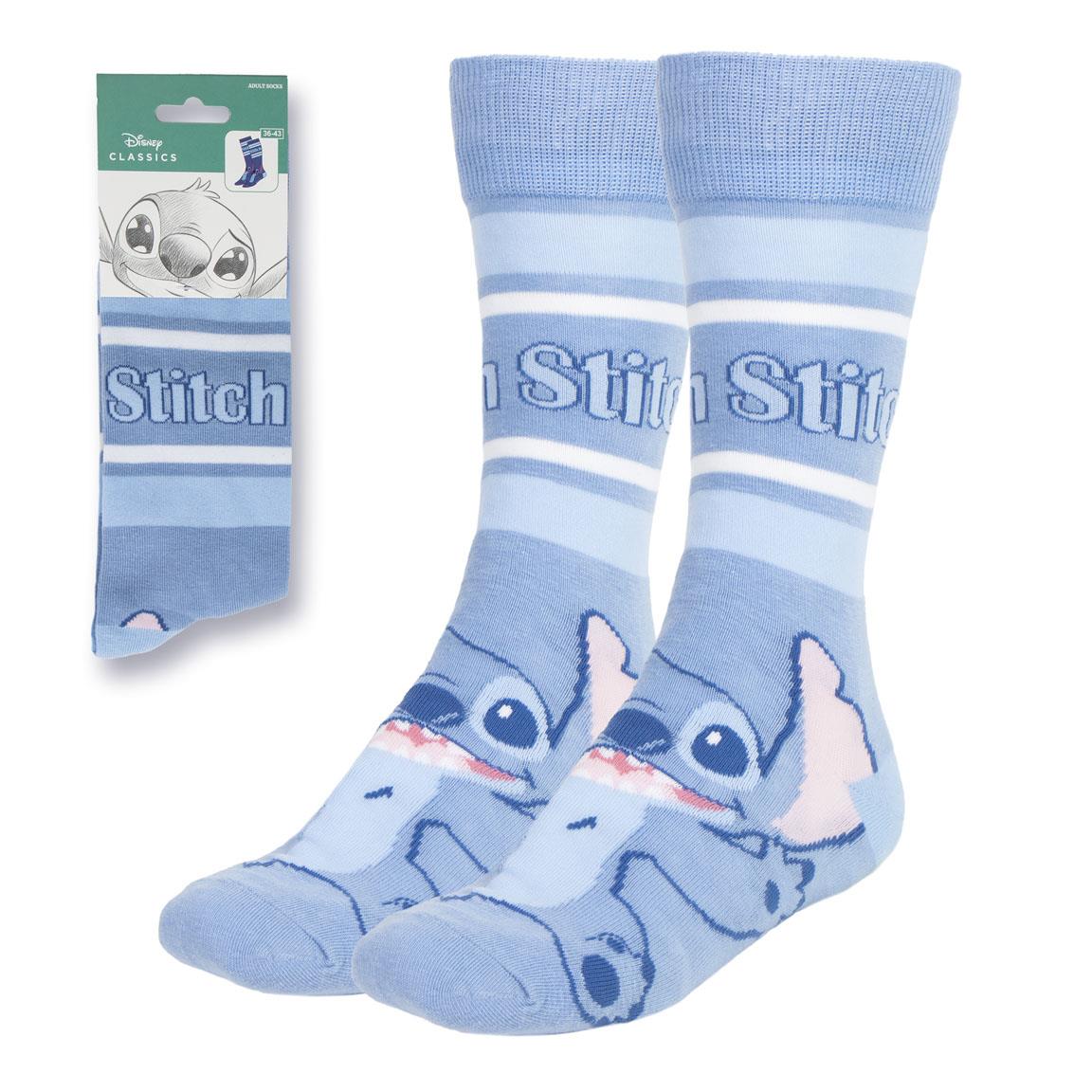 Stitch Strømper Blå 36-43 (36-43) | Stitch Strømper / Strømpebukser / Knæstrømper - Temashop