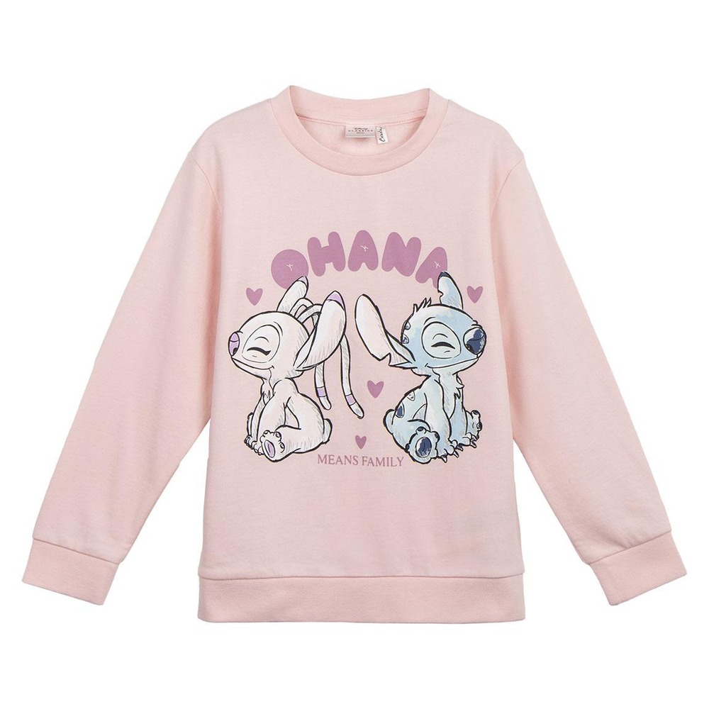Stitch Ohana Means Family Sweatshirt | Stitch Overdel - Temashop