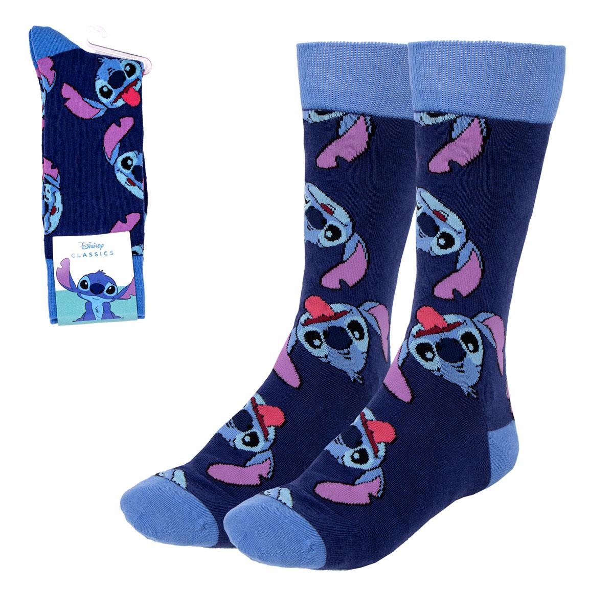 Stitch Strømper Blå 36-43 (36-43) | Stitch Strømper / Strømpebukser / Knæstrømper - Temashop