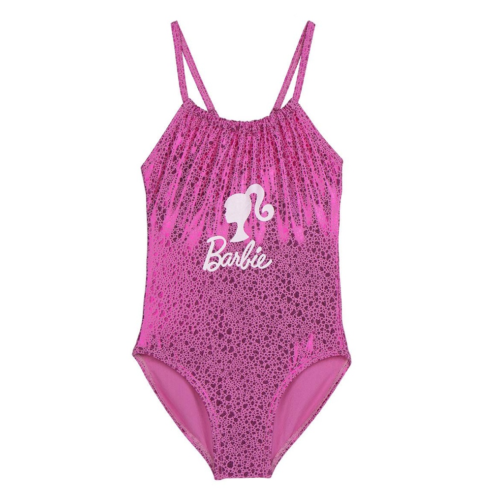 Barbie Logo Badedragt | Barbie Badetøj - Temashop