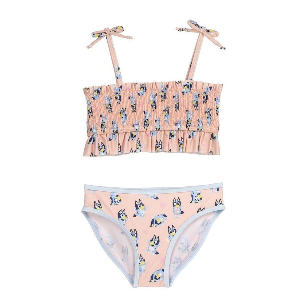 Bluey Lyserød Bikini | Bluey Badetøj - Temashop