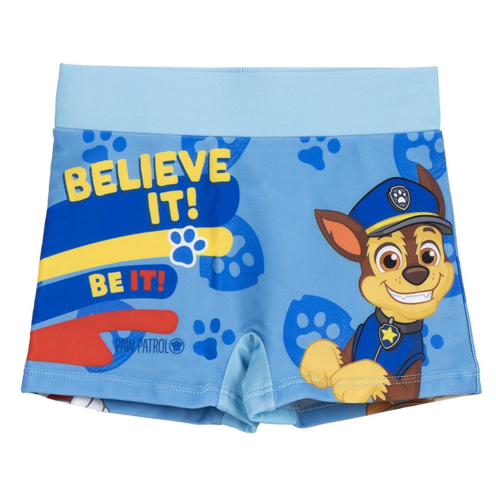 Paw Patrol Chase Badebukser | Paw Patrol Badetøj - Temashop