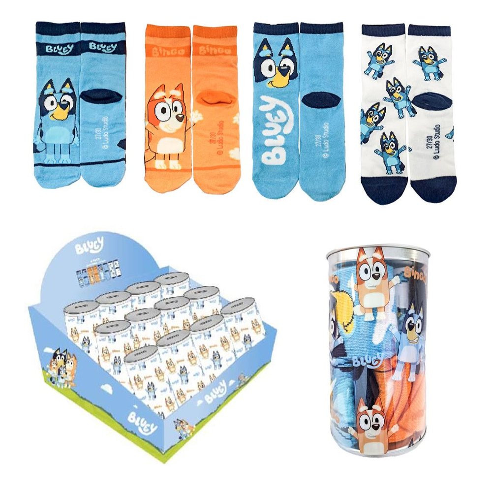Bluey Børnestrømper | Bluey Strømper / Strømpebukser / Knæstrømper - Temashop
