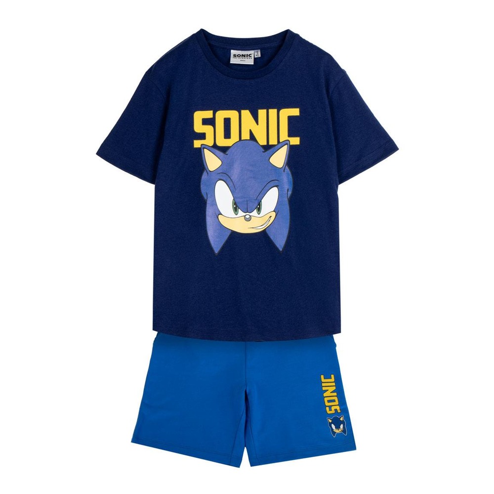 Sonic T-Shirt Og Shorts | Sonic Overdel - Temashop
