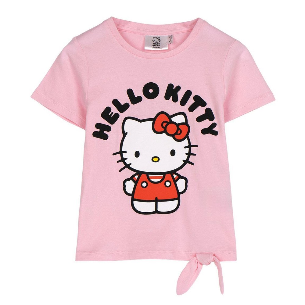 Hello Kitty T-Shirt Lyserød | Hello Kitty Overdel - Temashop