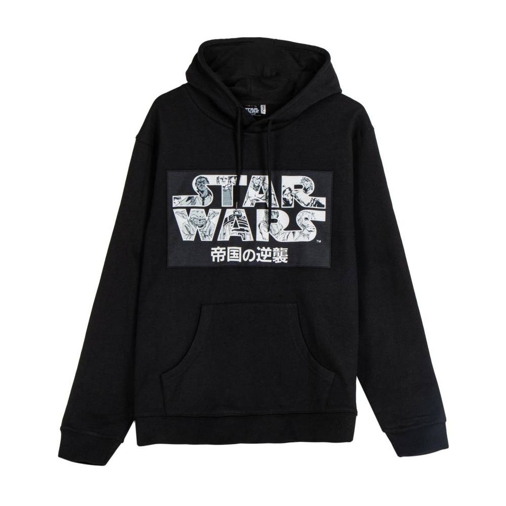 Star Wars Logo Hættetrøje | Star Wars Hoodie - Temashop