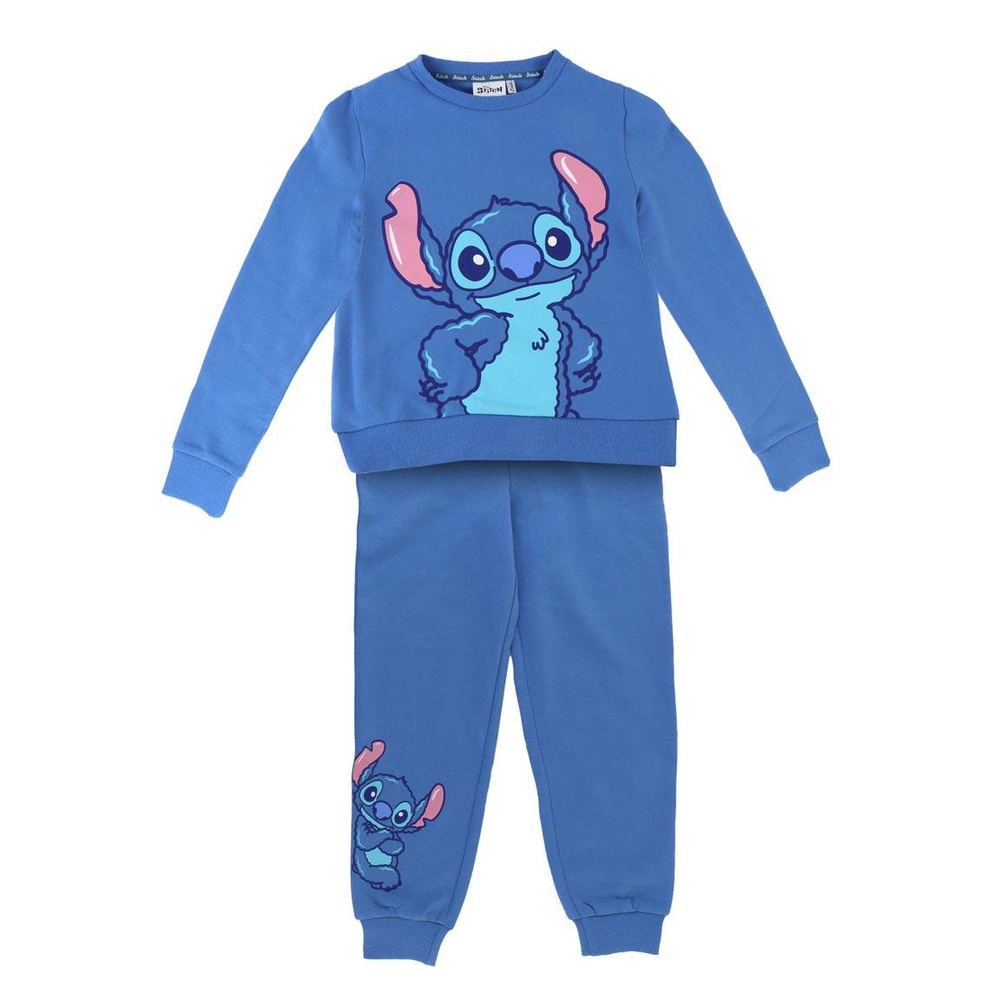 Stitch Print Træningssæt | Stitch Overdel - Temashop