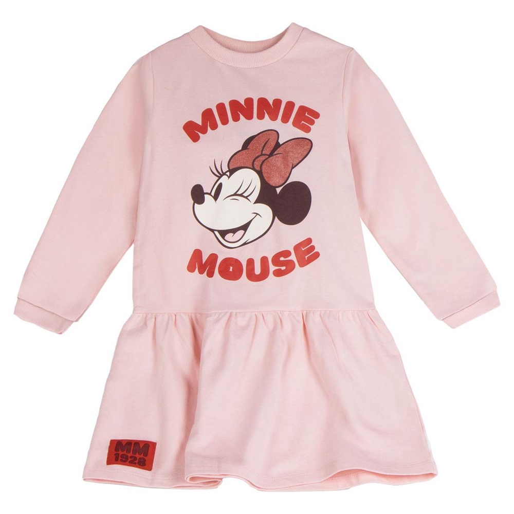Minnie Mouse French Terry Kjole | Minnie Mouse Overdel - Temashop