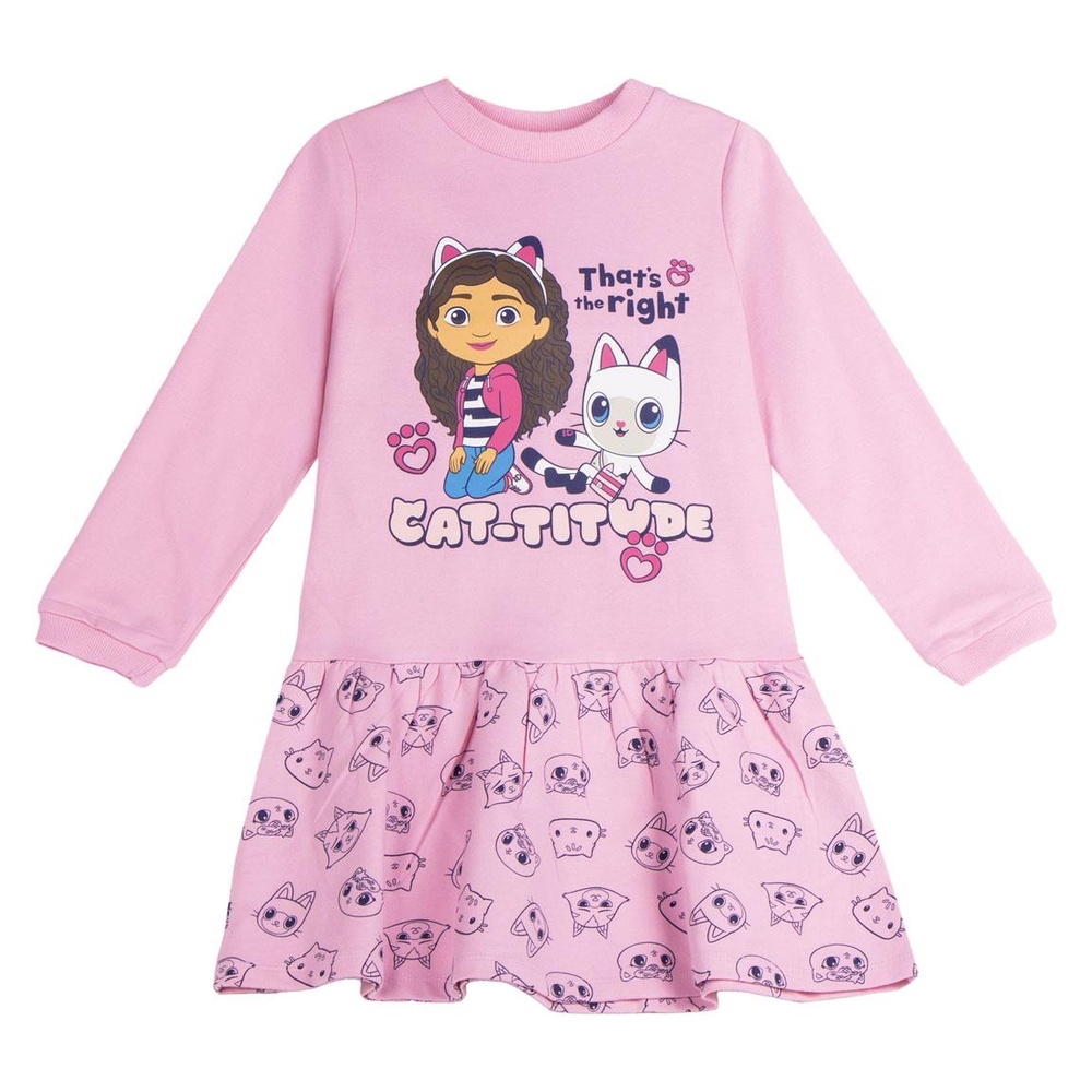 Gabbys Dukkehus Cat-titude Kjole | Gabbys Dollhouse Kostume - Temashop