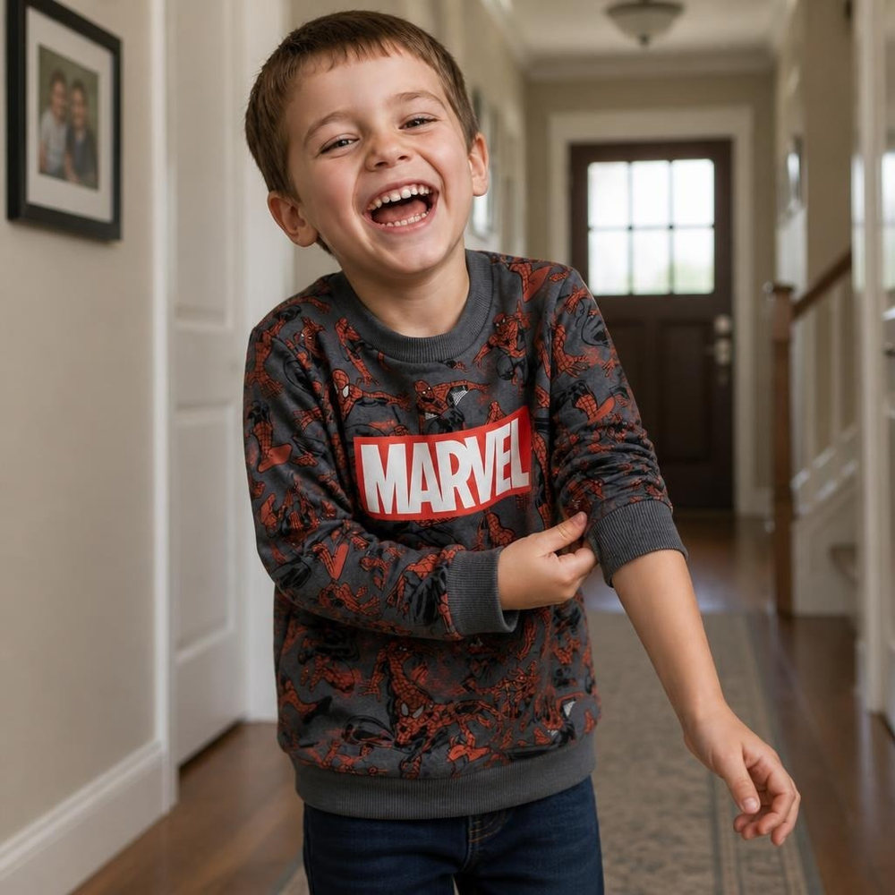 SpidermanÂ® Allover Sweatshirt