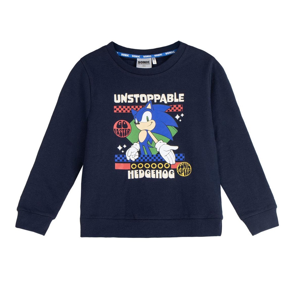 Sonic Unstoppable Sweatshirt | Sonic Overdel - Temashop