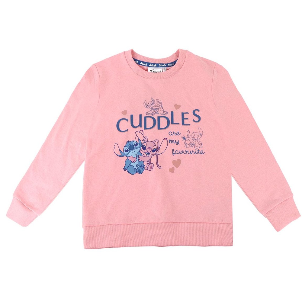 Lilo & Stitch Cuddles Sweatshirt | Stitch Overdel - Temashop