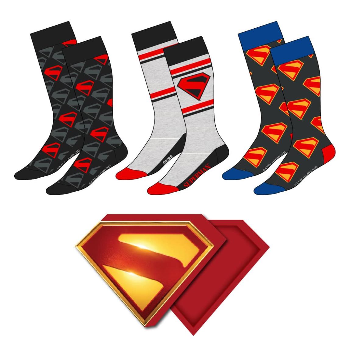Superman Strømper 38-45 (38-45) | Superman Strømper / Strømpebukser / Knæstrømper - Temashop