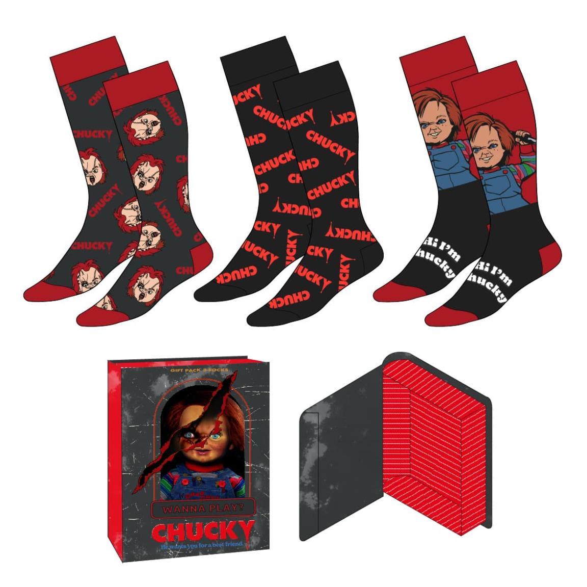 Chucky Strømper 38-45 (38-45) | Chucky Strømper / Strømpebukser / Knæstrømper - Temashop