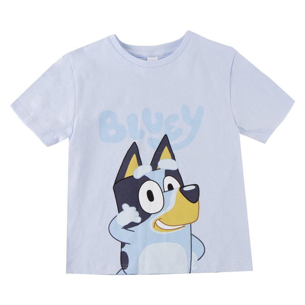 Bluey T-shirt Lyseblå | Bluey Overdel - Temashop