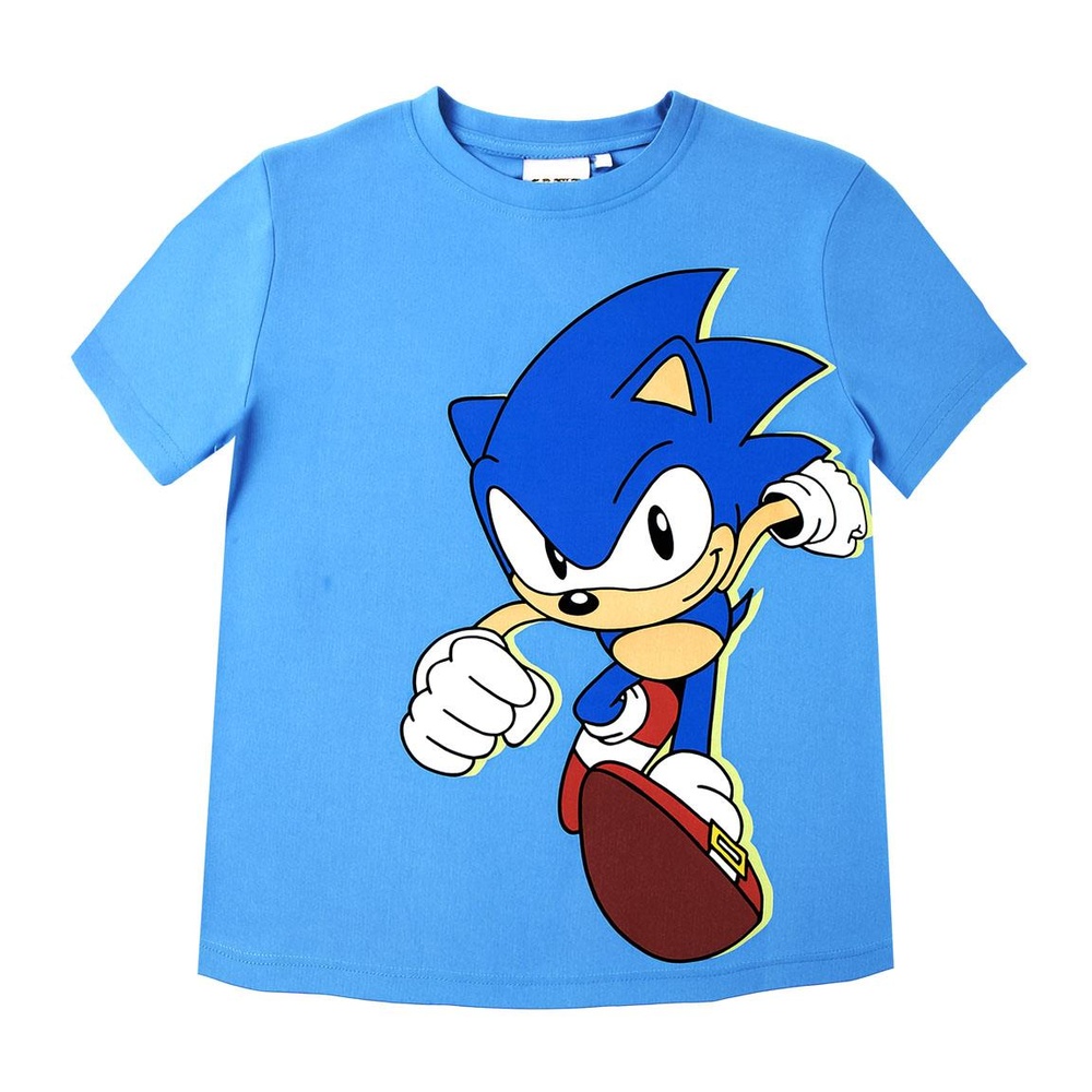 Sonic Løbende T-Shirt | Sonic Overdel - Temashop