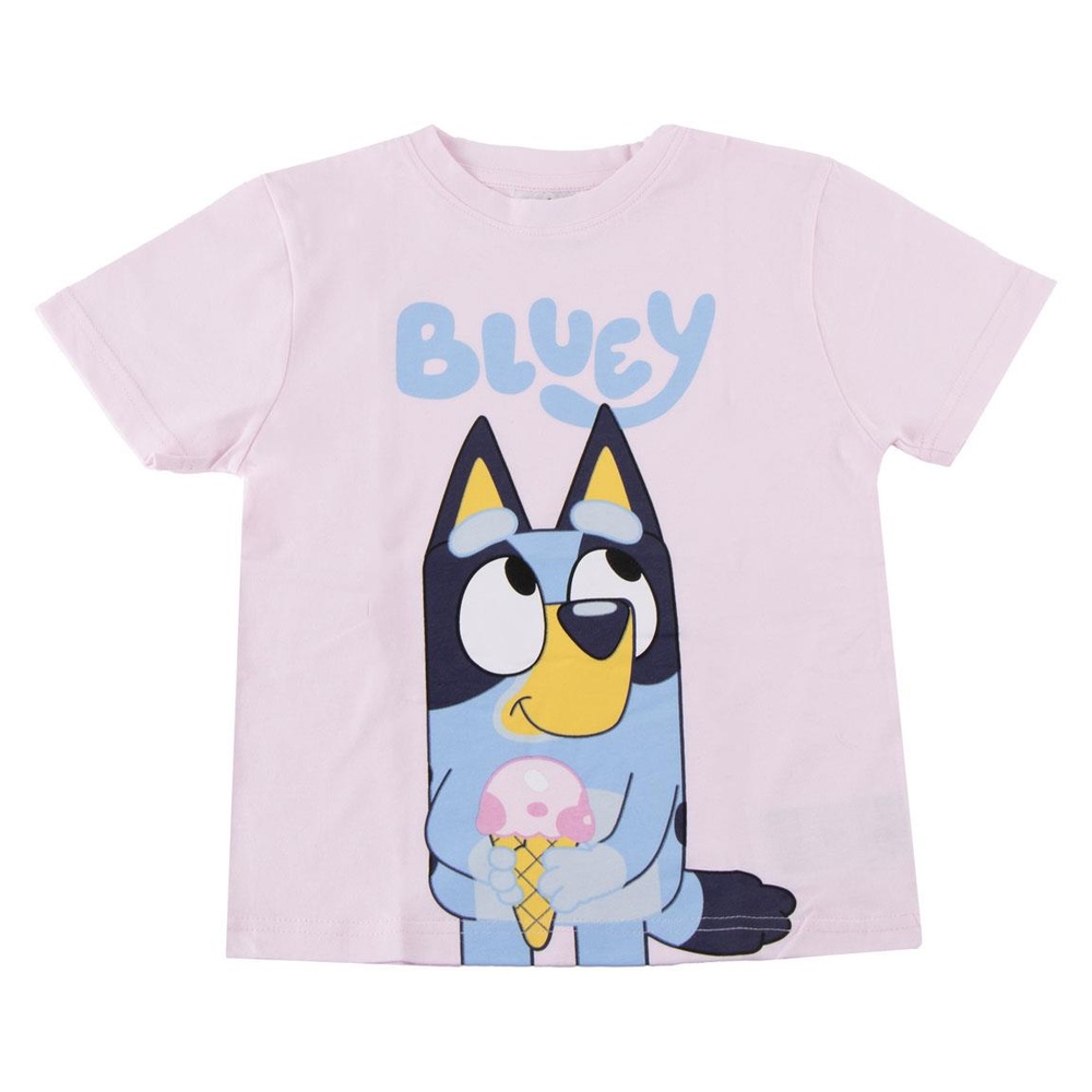 Bluey T-shirt Lyserød | Bluey Overdel - Temashop