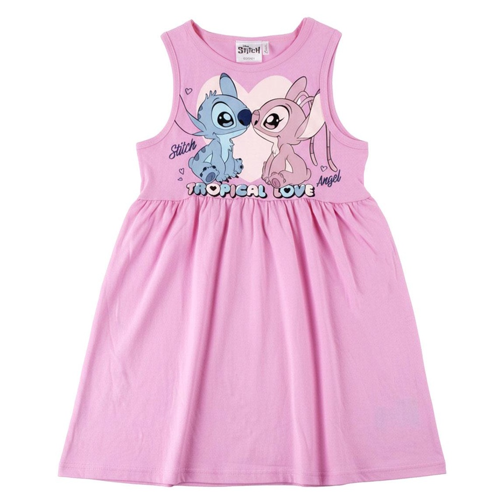 Stitch Tropical Love Kjole | Stitch Kostume - Temashop
