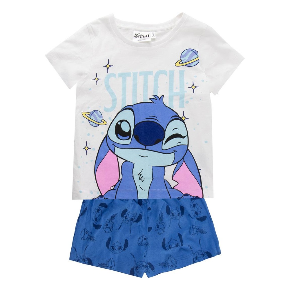 Stitch Wink Kort Pyjamas | Stitch Pyjamas - Temashop
