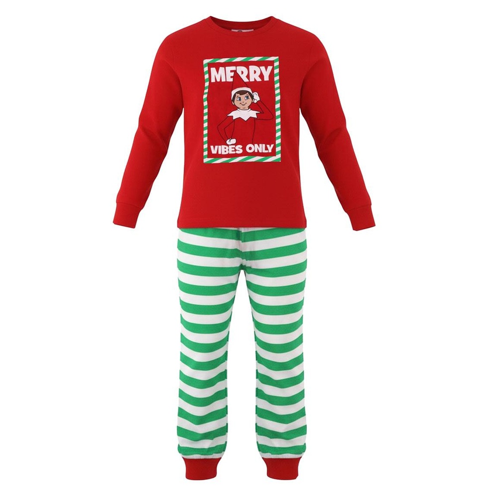The Elf Merry Vibes Only Pyjamas | Nisse Pyjamas - Temashop