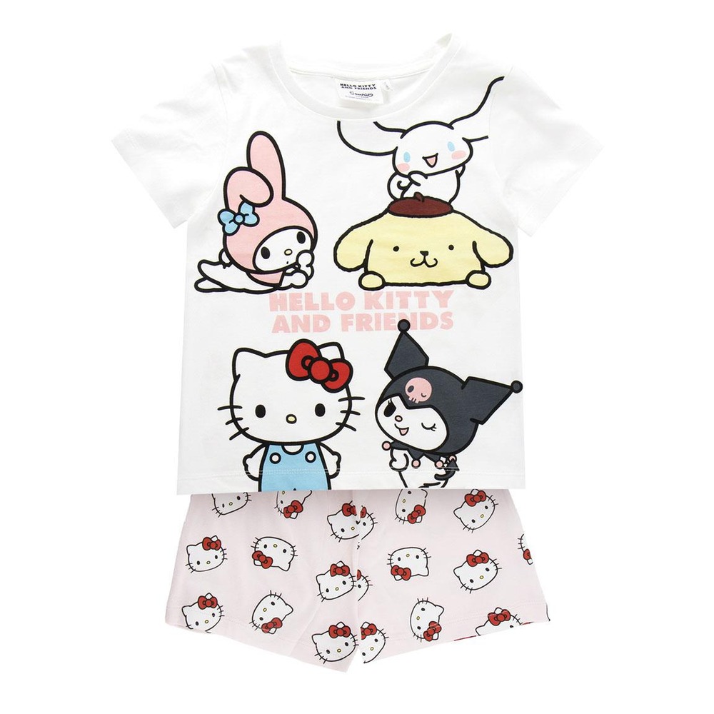 Hello Kitty And Friends Pyjamassæt | Hello Kitty Pyjamas - Temashop