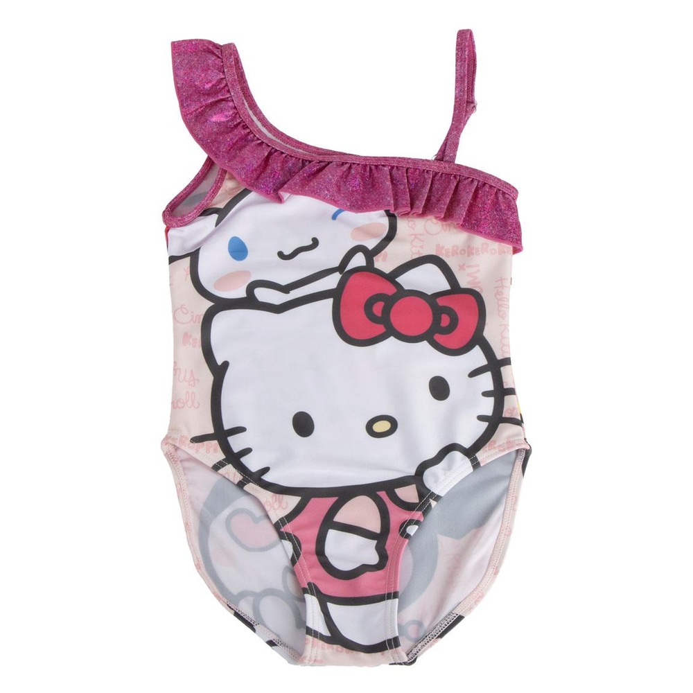 Hello Kitty Flæse Badedragt | Hello Kitty Badetøj - Temashop